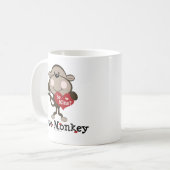 Wees mijn liefdesapen Valentijn Mok (Voorkant links)