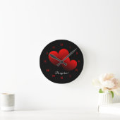 Wees mijn liefdeshorloge ronde klok (Huis)