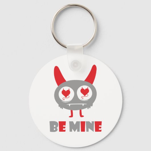 Wees mijn liefdesmonster sleutelhanger (Voorkant)