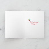 Wees mijn liefdesverjaardag kaart (Binnen)