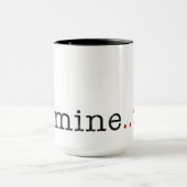 Wees mijn lippenstift Valentijnse Mok (Midden)