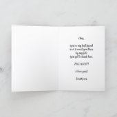 Wees mijn man van eer verzoek voorstel kaart (Binnen)