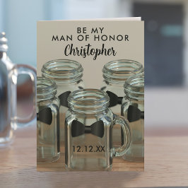 Wees mijn man van eer verzoek voorstelkaart