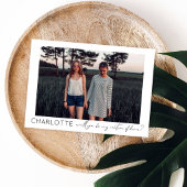 Wees mijn matron van het beste fotovoorstel kallig kaart