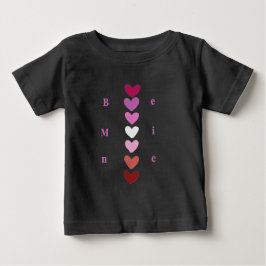 Wees Mijn Minimal Heart Stack Valentijn T-Shirt