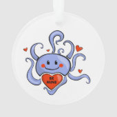 Wees Mijn Octopus Ornament (achterkant)