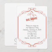 Wees mijn of andere partij tegen Valentijn Kaart (Voorkant / Achterkant)