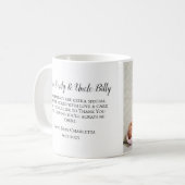 Wees mijn peetouders Dank u Foto Koffiemok (Voorkant links)