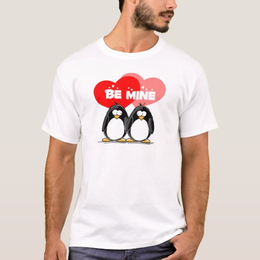 Wees mijn pinguïns t-shirt (Voorkant)