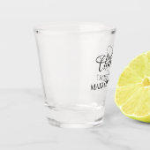 Wees mijn schoonmaakster voor handgeschreven waska shot glas (Links)