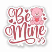 Wees mijn sticker (Voorkant)