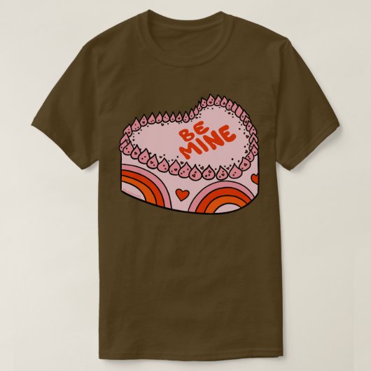 Wees mijn taart t-shirt (Design voorkant)
