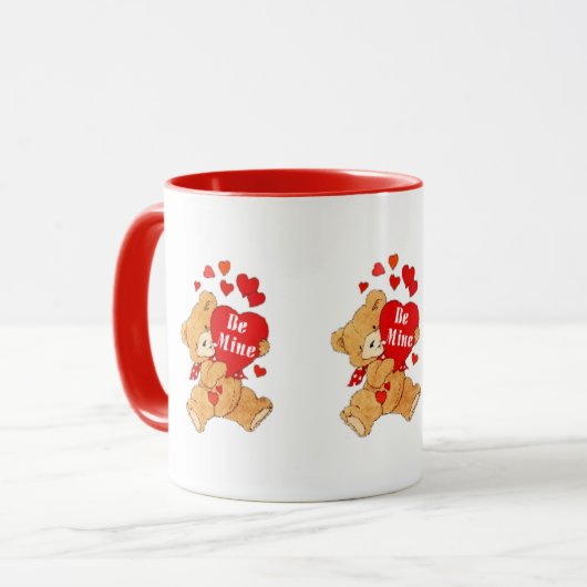 Wees mijn Teddy Bear Mok (Voorkant links)