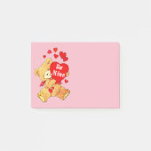 Wees mijn Teddy Bear Post-it® Notes (Voorkant)