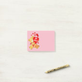 Wees mijn Teddy Bear Post-it® Notes (Op bureau)