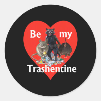 Wees mijn Trashentine - Trash Gang - Team Trash Va Ronde Sticker
