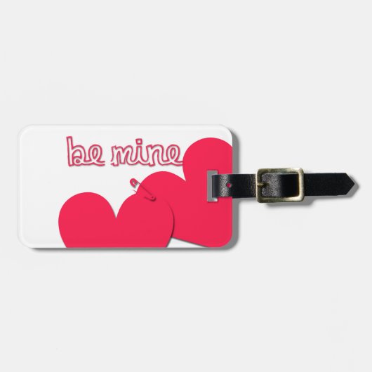 Wees mijn twee harten Valentijn Luggage T Bagagelabel (Voorkant horizontaal)