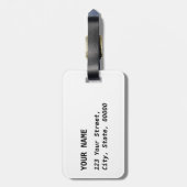 Wees mijn twee harten Valentijn Luggage T Bagagelabel (Achterkant verticaal)