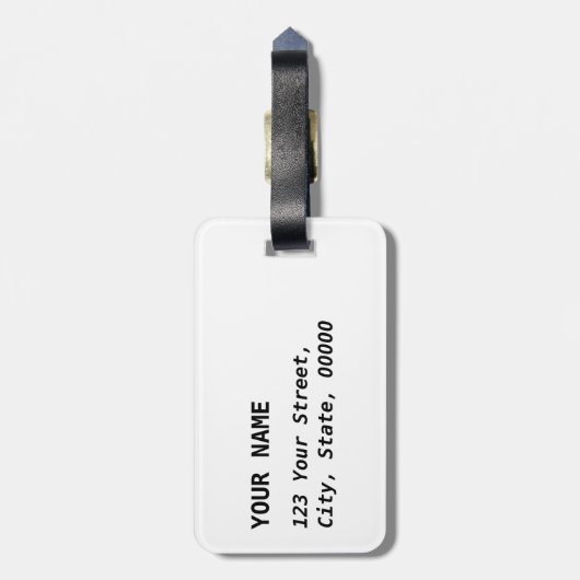 Wees mijn twee harten Valentijn Luggage T Bagagelabel (Achterkant verticaal)