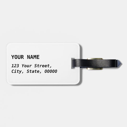 Wees mijn twee harten Valentijn Luggage T Bagagelabel (Achterkant horizontaal)