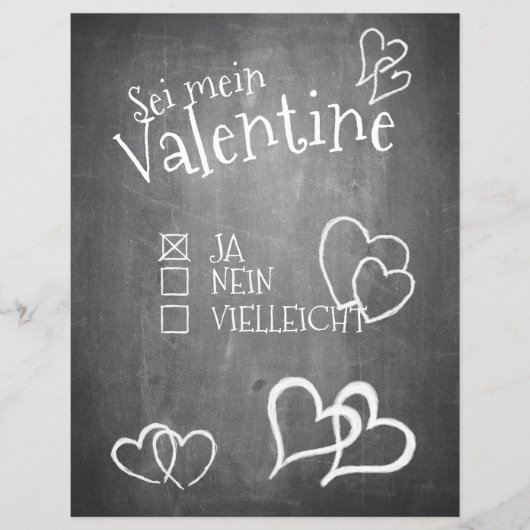 Wees mijn Valentijn (Voorkant)
