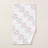 Wees mijn Valentijn Bad Handdoek (Handdoek)