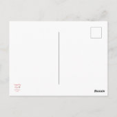 "Wees mijn Valentijn" Beer briefkaart (Achterkant)