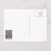 Wees mijn Valentijn Beer Briefkaart (Achterkant)