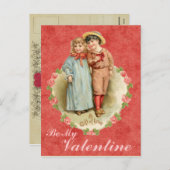 Wees mijn Valentijn Briefkaart (Voorkant / Achterkant)