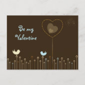 Wees mijn Valentijn Briefkaart (Voorkant)