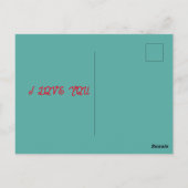 Wees mijn valentijn briefkaart (Achterkant)