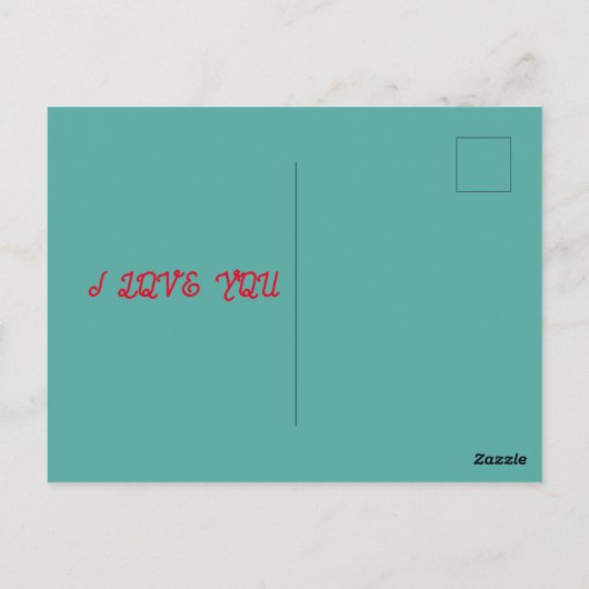 Wees mijn valentijn briefkaart (Achterkant)