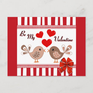 Wees mijn Valentijn Briefkaart