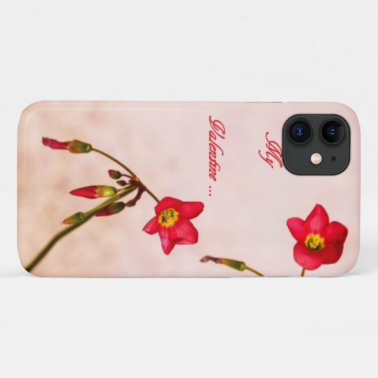 Wees mijn Valentijn Case-Mate iPhone Case (Achterkant (horizontaal))