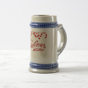 Wees mijn Valentijn: een dag van liefde en Romance Bierpul