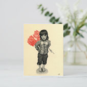 Wees mijn Valentijn Elf Boy Briefkaart (Staand voorkant)