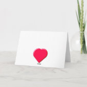 Wees mijn Valentijn Feestdagen Kaart (Achterkant)