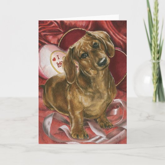 Wees mijn Valentijn Feestdagen Kaart (Voorkant)