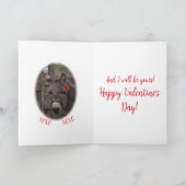 "Wees mijn Valentijn!" Feestdagen Kaart (Binnen)