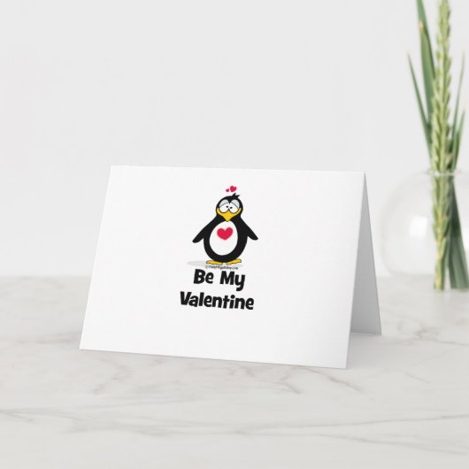 Wees mijn Valentijn Feestdagen Kaart (Voorkant)