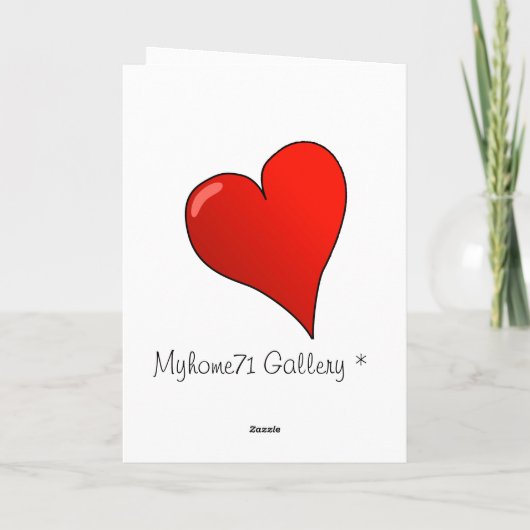 Wees mijn Valentijn... Feestdagen Kaart (Achterkant)