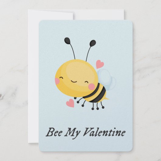 Wees mijn Valentijn Feestdagenkaart (Voorkant)