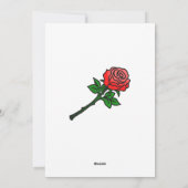 Wees mijn Valentijn Feestdagenkaart (Achterkant)