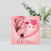 Wees mijn Valentijn Feestdagenkaart (Staand voorkant)