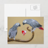 Wees mijn Valentijn! Feestdagenkaart (Voorkant / Achterkant)