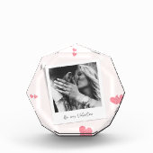 Wees mijn Valentijn | Gepersonaliseerde foto | Roo (Voorkant)