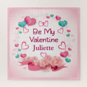 Wees mijn Valentijn Gepersonaliseerde puzzel Legpuzzel (Verticaal)