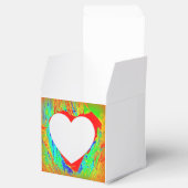 Wees mijn valentijn hart doos bedankdoosjes (Geopend)
