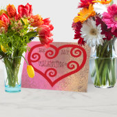 Wees mijn Valentijn hart Feestdagen Kaart