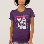 Wees mijn Valentijn hart T-shirt (Voorkant)